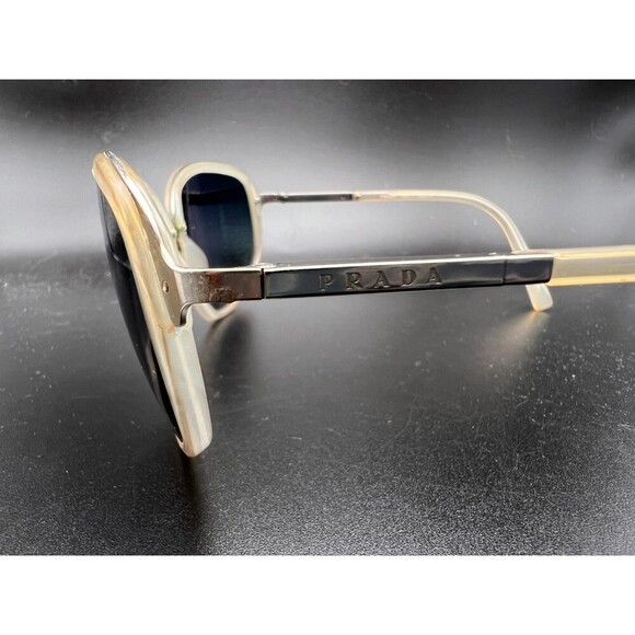Prada Beige and Black Sunglasses RX